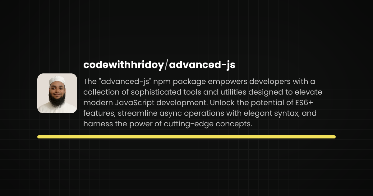 Preview of advanced-js