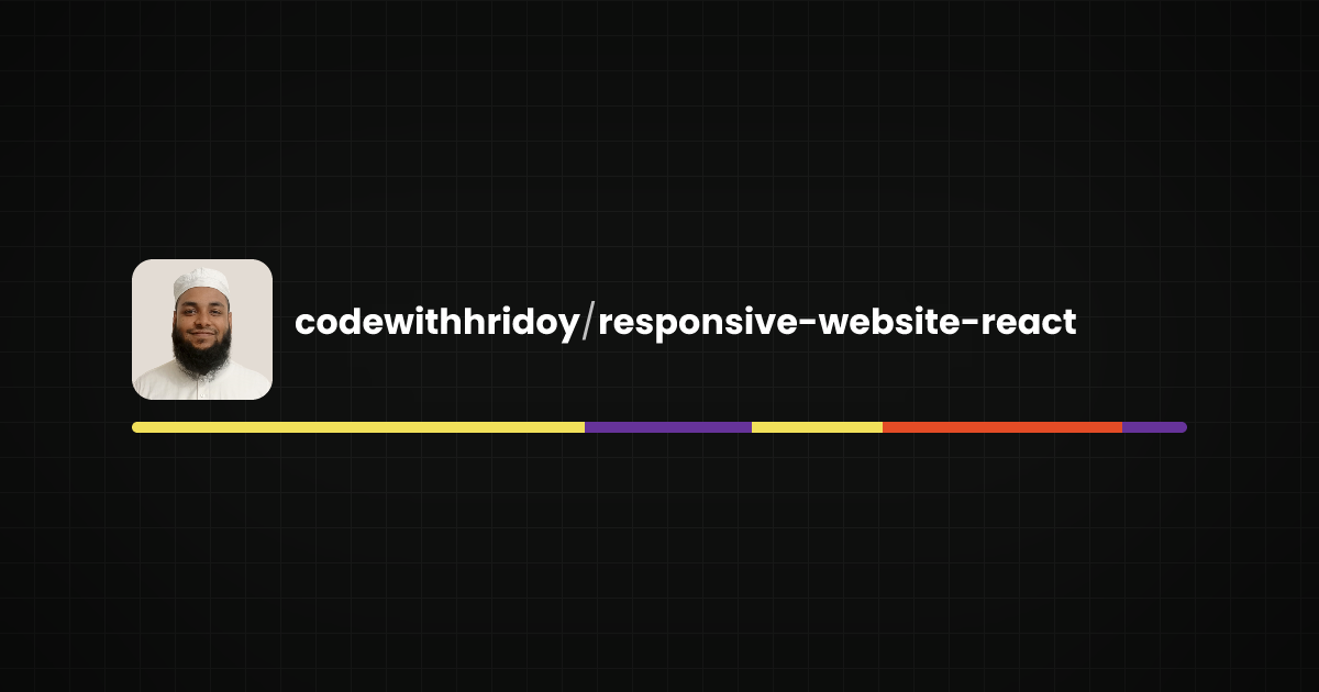 Preview of responsive-website-react