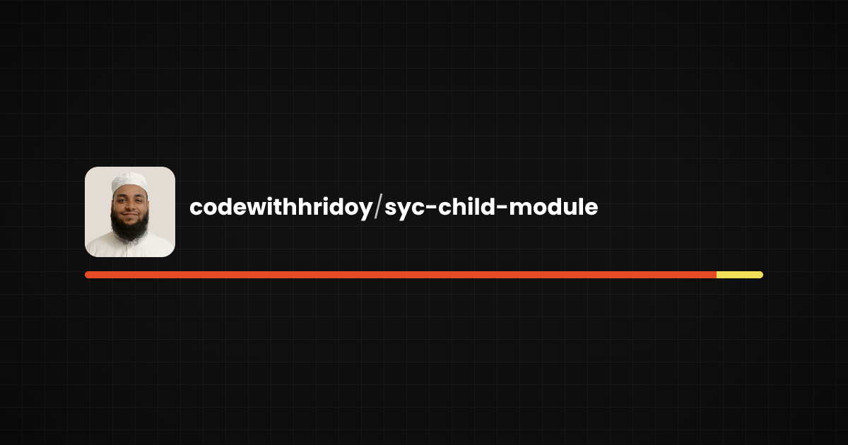 Preview of syc-child-module