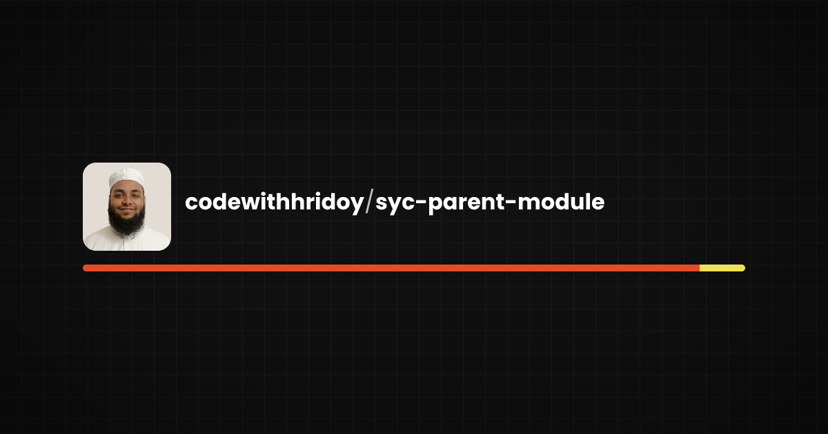 Preview of syc-parent-module